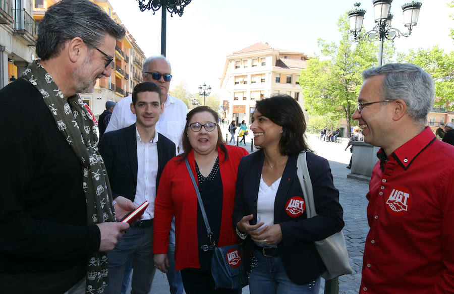 Fotos: Manifestación del Primero de Mayo en Segovia