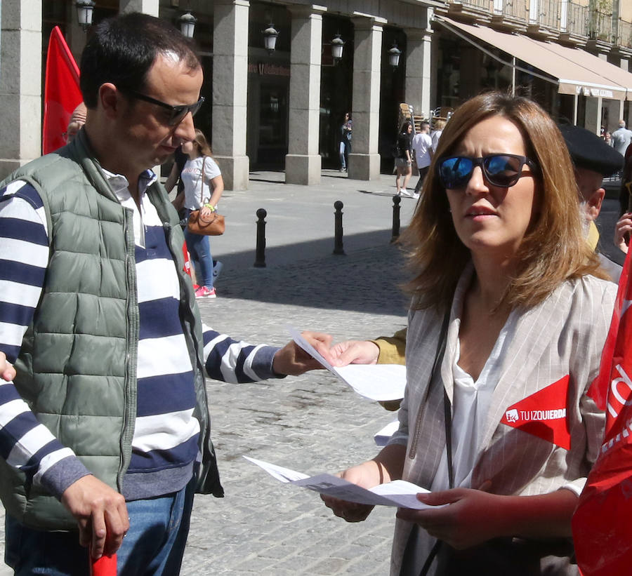 Fotos: Manifestación del Primero de Mayo en Segovia