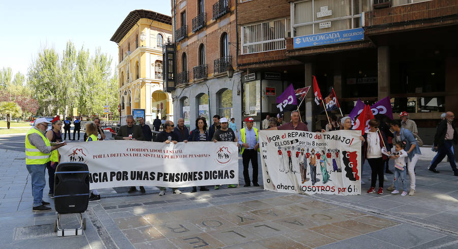 Fotos: Manifestación del 1 de Mayo en Palencia