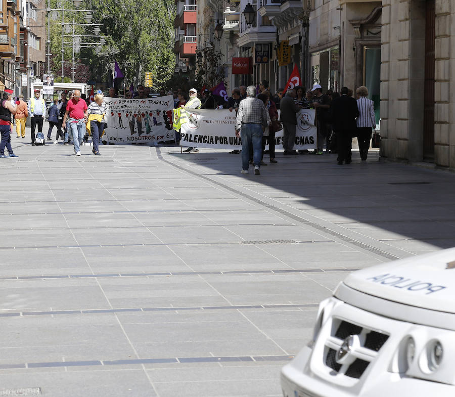 Fotos: Manifestación del 1 de Mayo en Palencia