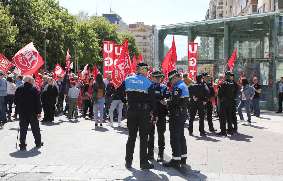 Fotos: Manifestación del 1 de Mayo en Palencia