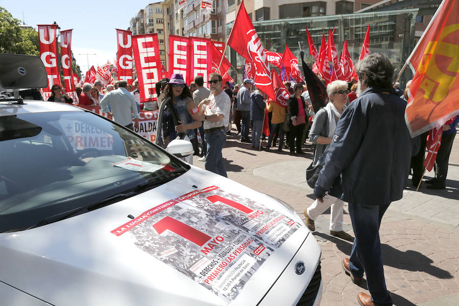 Fotos: Manifestación del 1 de Mayo en Palencia