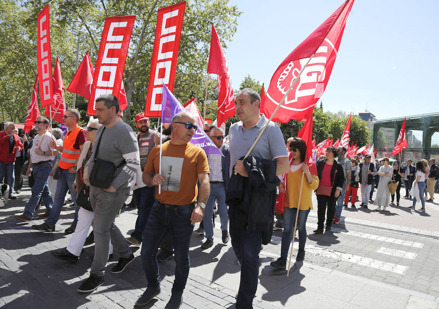 Fotos: Manifestación del 1 de Mayo en Palencia