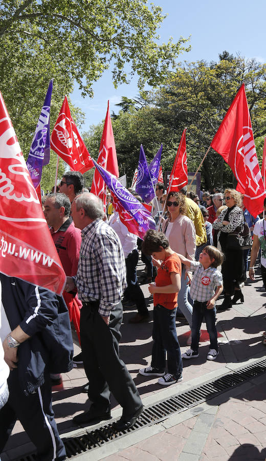 Fotos: Manifestación del 1 de Mayo en Palencia