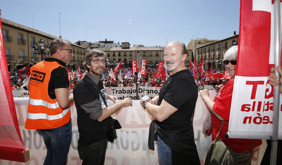 Fotos: Manifestación del 1 de Mayo en Palencia