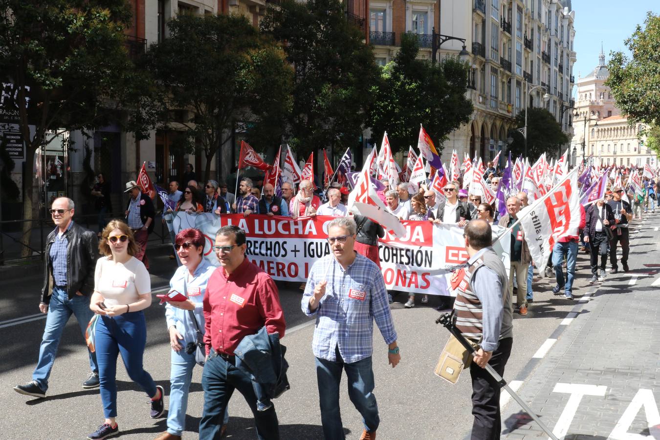 Fotos: Manifestación del Primero de Mayo en Valladolid