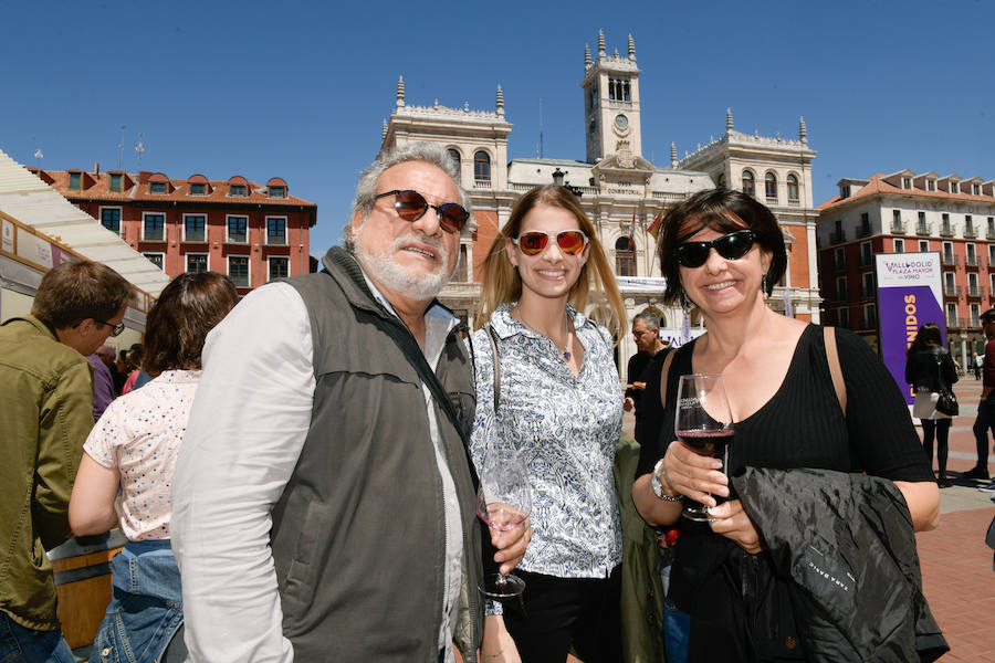 La Plaza Mayor de Valladolid ha acogido esta mañana la segunda jornada de la cita Valladolid, Plaza Mayor del Vino