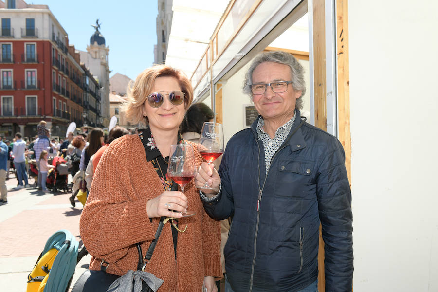 La Plaza Mayor de Valladolid ha acogido esta mañana la segunda jornada de la cita Valladolid, Plaza Mayor del Vino