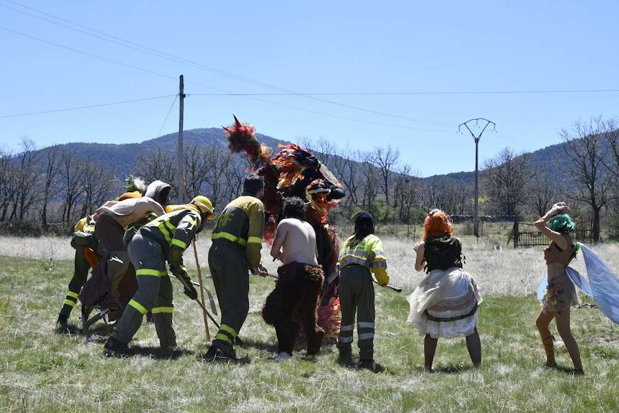 Fotos: Encuentro nacional de bomberos forestales en El Espinar