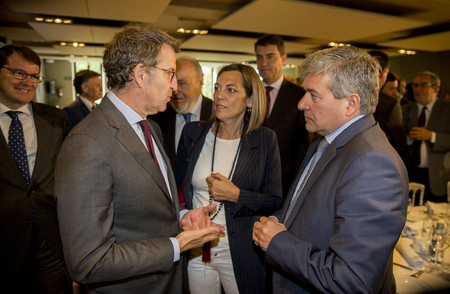 El Foro Económico organizado por El Norte de Castilla cumple diez años. Los presidentes de Castilla y León y Galicia han sido los invitados por este décimo aniversario