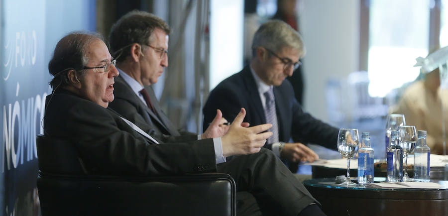 El Foro Económico organizado por El Norte de Castilla cumple diez años. Los presidentes de Castilla y León y Galicia han sido los invitados por este décimo aniversario