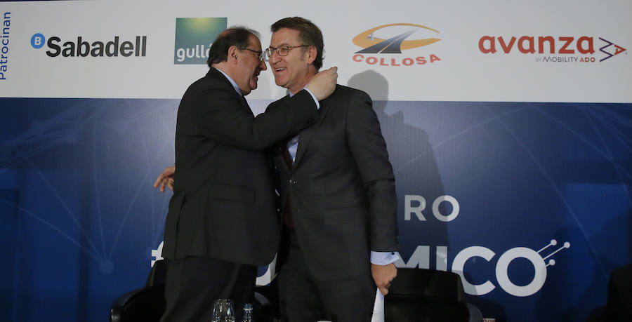 El Foro Económico organizado por El Norte de Castilla cumple diez años. Los presidentes de Castilla y León y Galicia han sido los invitados por este décimo aniversario