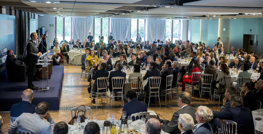 El Foro Económico organizado por El Norte de Castilla cumple diez años. Los presidentes de Castilla y León y Galicia han sido los invitados por este décimo aniversario