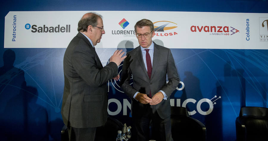 El Foro Económico organizado por El Norte de Castilla cumple diez años. Los presidentes de Castilla y León y Galicia han sido los invitados por este décimo aniversario