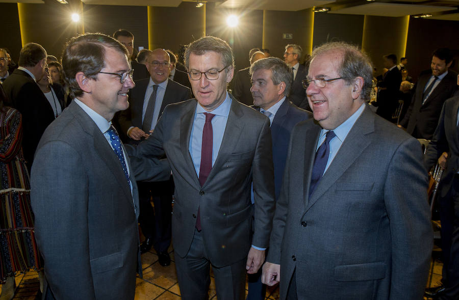 El Foro Económico organizado por El Norte de Castilla cumple diez años. Los presidentes de Castilla y León y Galicia han sido los invitados por este décimo aniversario