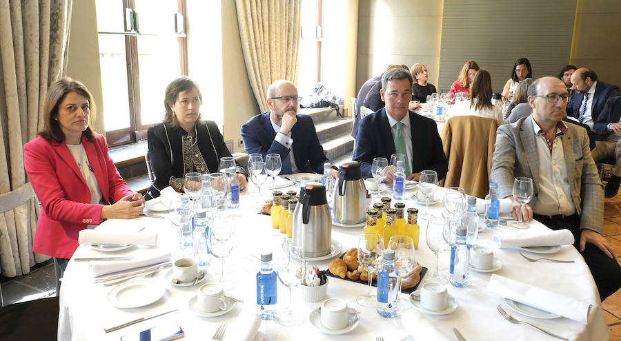 Laura Martín Santamaría, Ana Isabel Magide, Vicente Ortega, Jaime Díez-Astrain y Jesús Herreras.