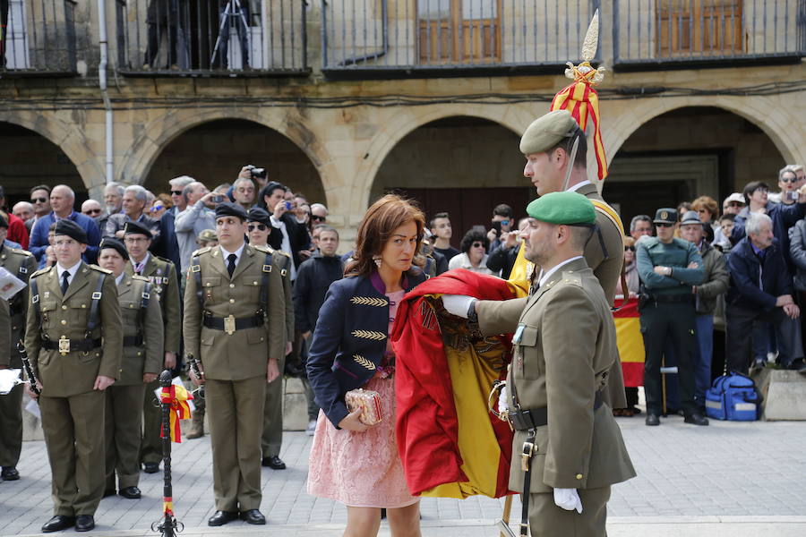 Herrera de Pisuerga acogerá el domingo una jura de bandera para personal civil