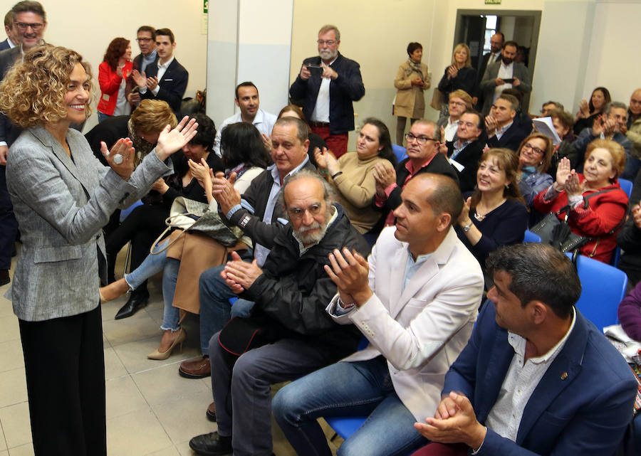 Fotos: La ministra Meritxell Batet arropa los candidatos socialistas de Segovia