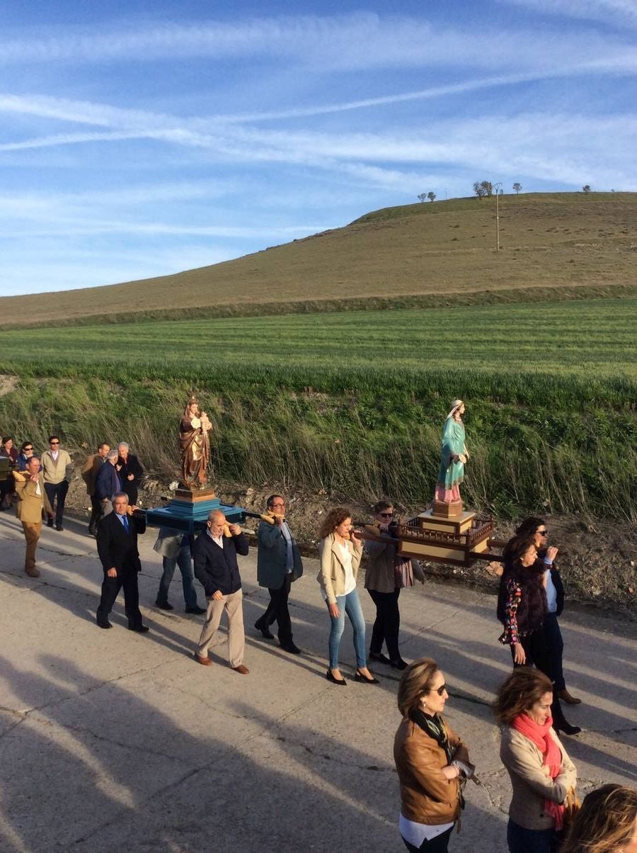Fotos: Procesión de San Miguel en Castrodeza