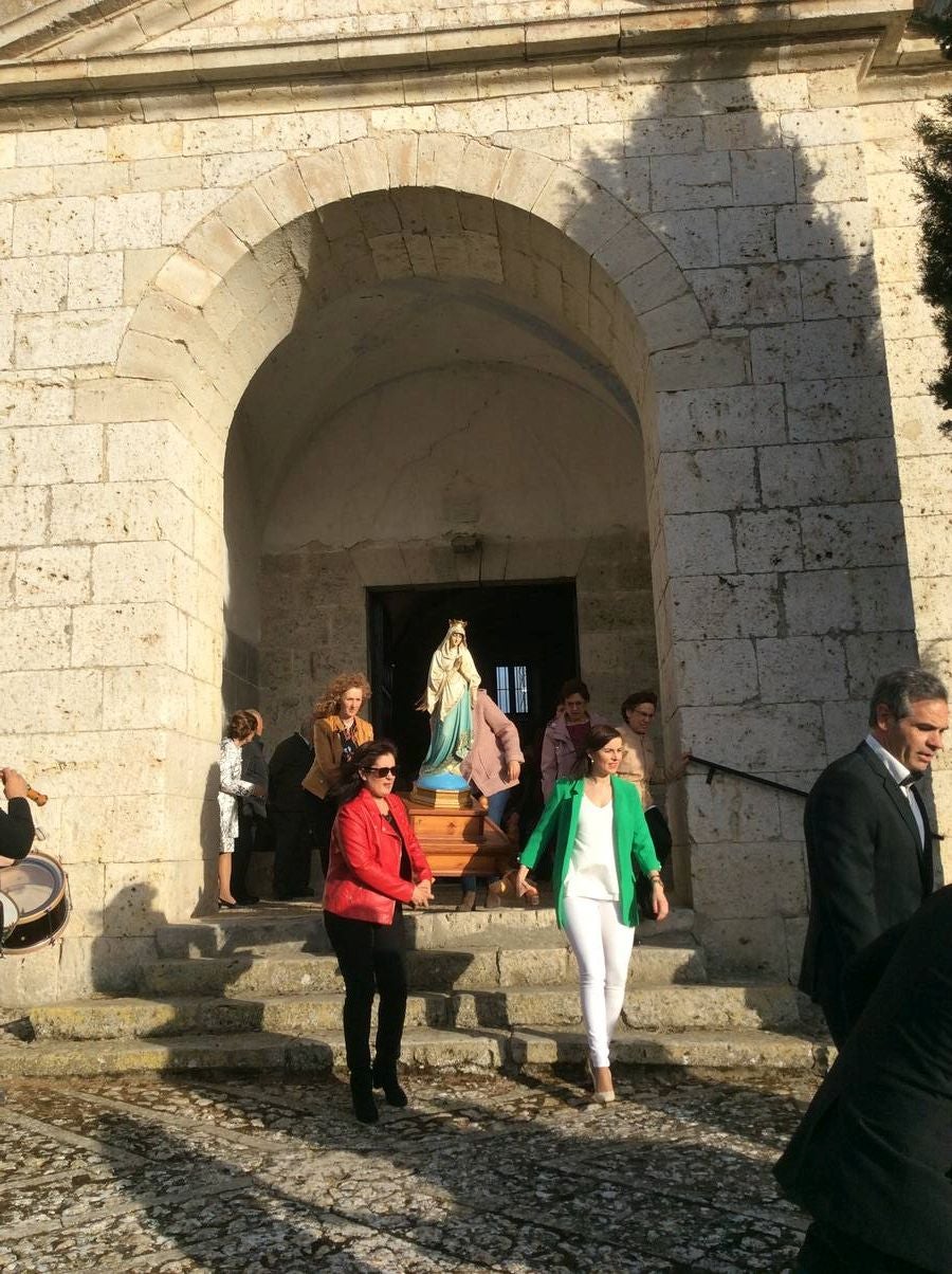 Fotos: Procesión de San Miguel en Castrodeza