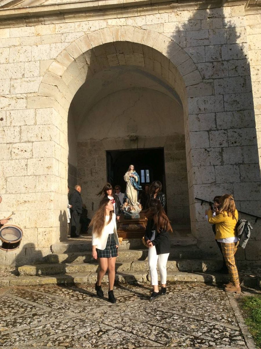 Fotos: Procesión de San Miguel en Castrodeza