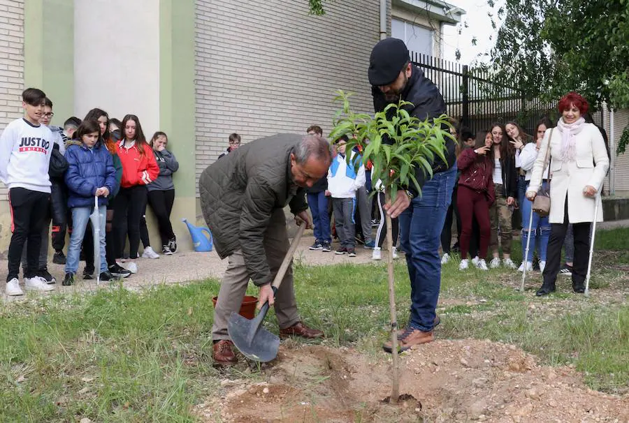 Fotos: Homenaje a Miguel Delibes en el IES Galileo de Valladolid