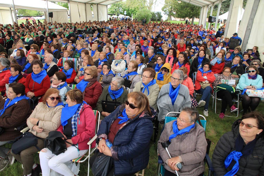 Fotos: Encuentro de participantes en las aulas de manualidades de la Diputación de Segovia.