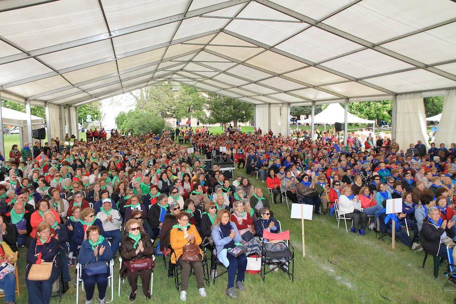 Fotos: Encuentro de participantes en las aulas de manualidades de la Diputación de Segovia.