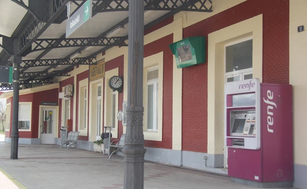 Estación de trrenes de Arévalo.