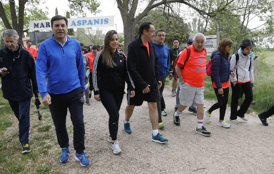 Fotos: Palencia se entrega a la marcha Aspanis