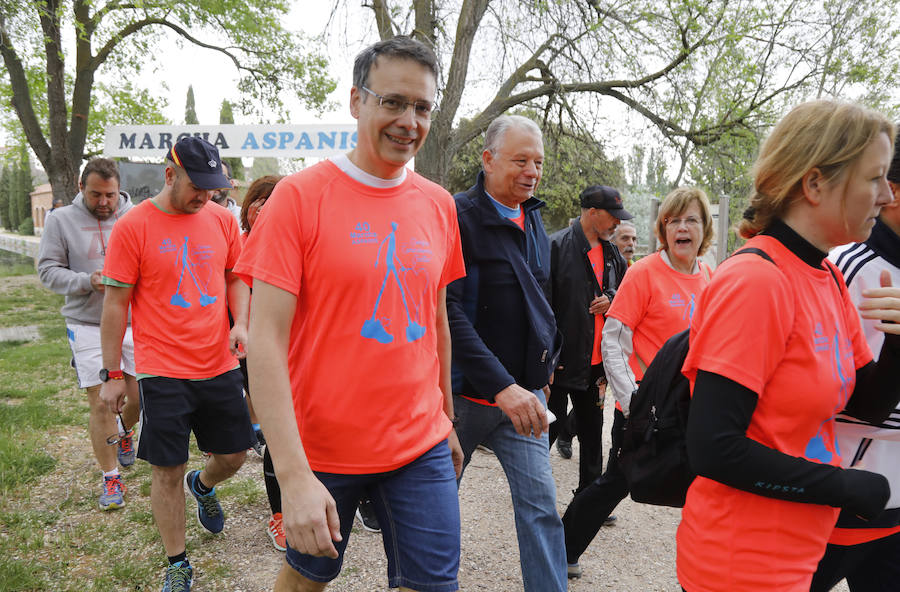 Fotos: Palencia se entrega a la marcha Aspanis