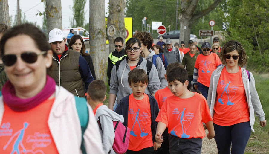 Fotos: Palencia se entrega a la marcha Aspanis
