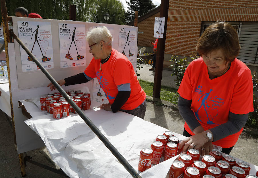 Fotos: Palencia se entrega a la marcha Aspanis