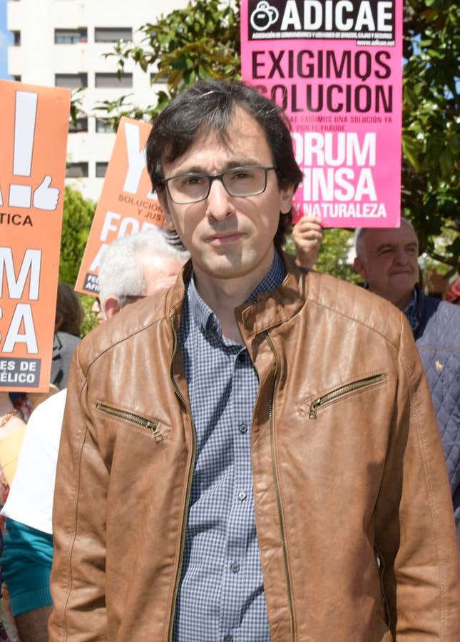 Fotos: Concentración de afectados de Fórum y Afinsa en Valladolid