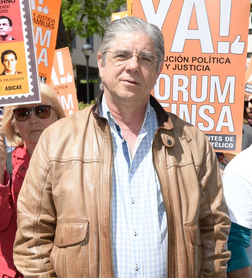 Fotos: Concentración de afectados de Fórum y Afinsa en Valladolid