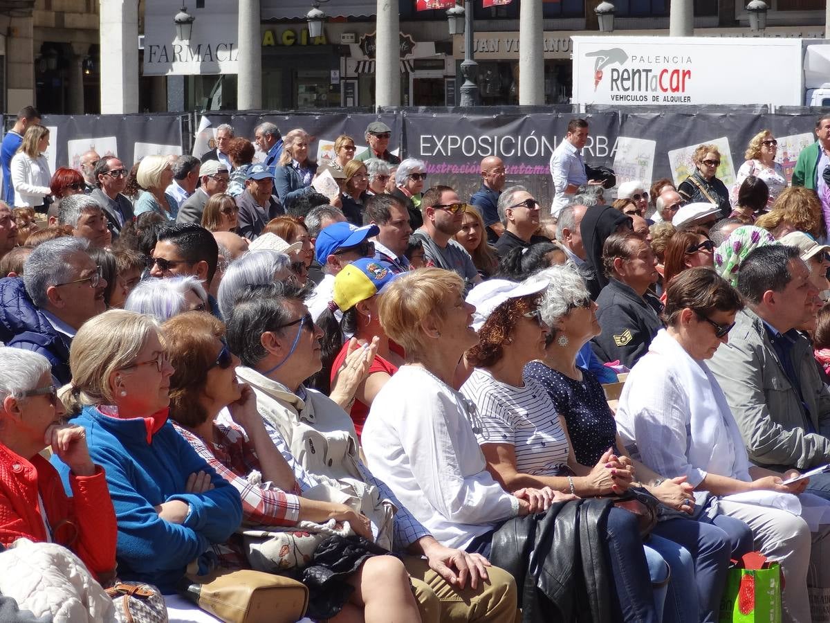 Fotos: Danzas latinas en la Plaza Mayor de Valladolid
