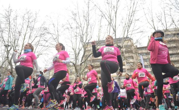 II Carrera y Marcha de la Mujer de El Norte de Castilla en Valladolid.