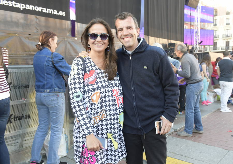 No importó que el martes fuera día de faena, los vallisoletanos aprovecharon el buen tiempo y remataron la fiesta de su patrón en el concierto de la Orquesta Panorama, que concentró público de todas las edades.