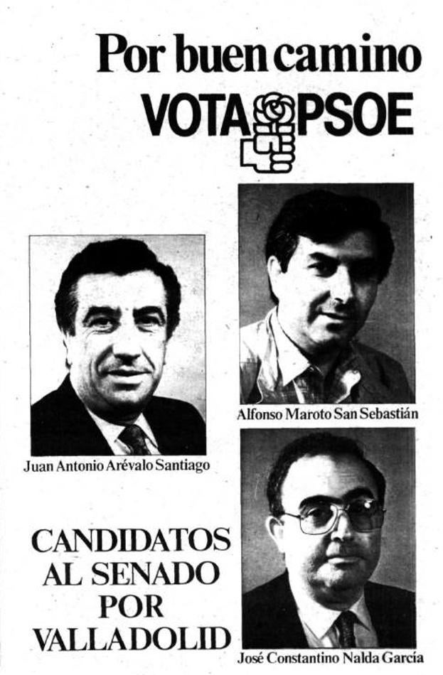 Cartel electoral del PSOE en 1986. 