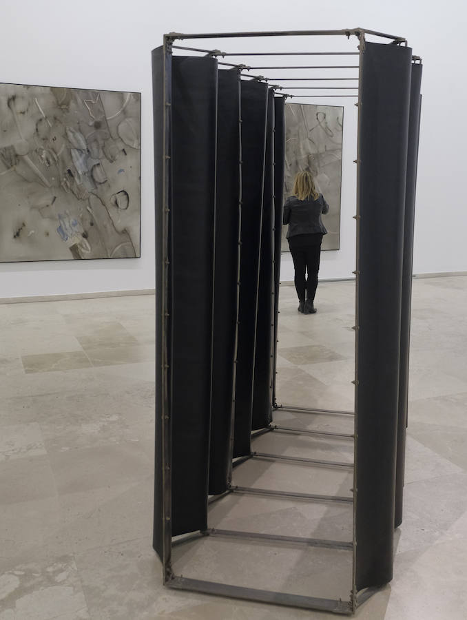 Fotos: Exposición de la obra de José Díaz y Ángeles Marcos en el Patio Herreriano