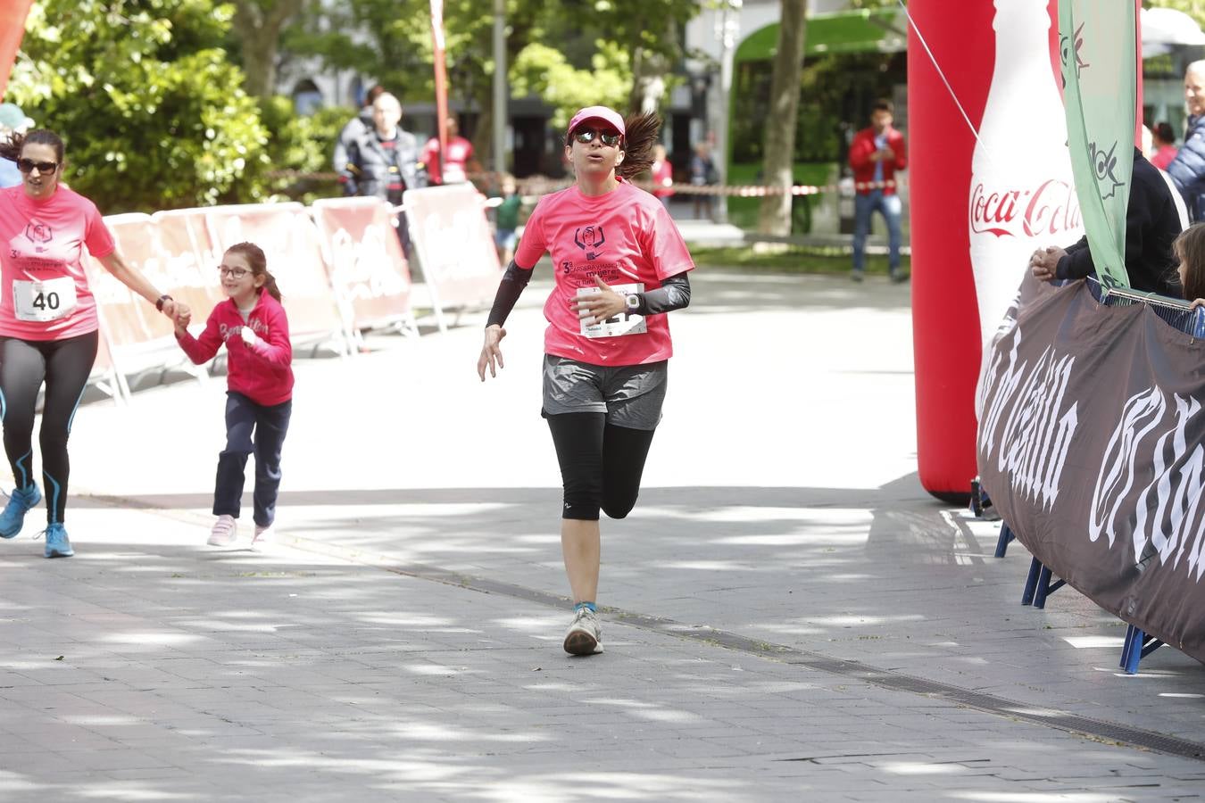 La buena mañana acompañó a las participantes en la Carrera y Marcha de las Mujeres, organizada por El Norte de Castilla. 