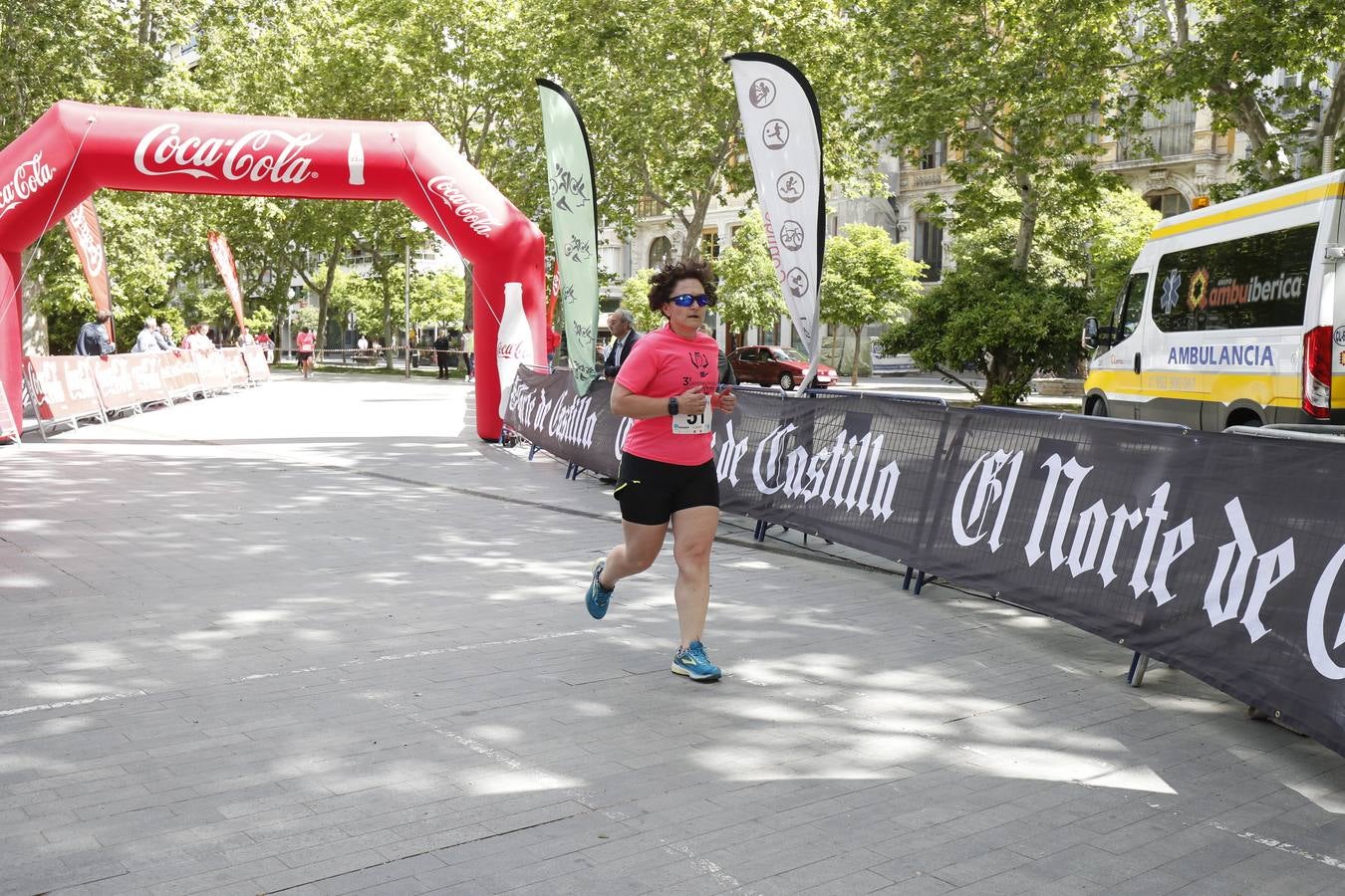 La buena mañana acompañó a las participantes en la Carrera y Marcha de las Mujeres, organizada por El Norte de Castilla. 