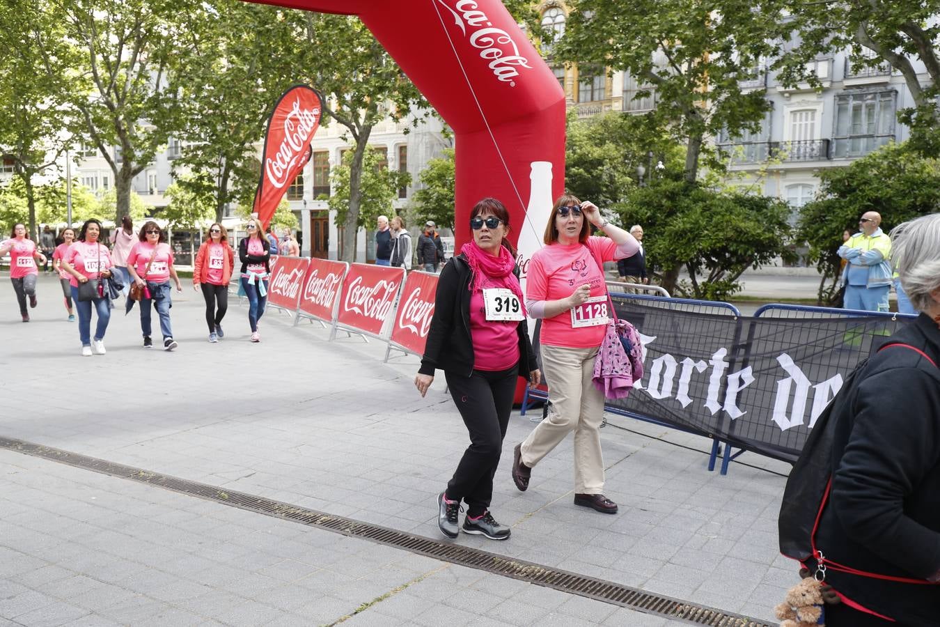 La buena mañana acompañó a las participantes en la Carrera y Marcha de las Mujeres, organizada por El Norte de Castilla. 