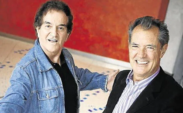 Manolo de la Calva y Ramón Arcusa, el Dúo Dinámico, en 2011.