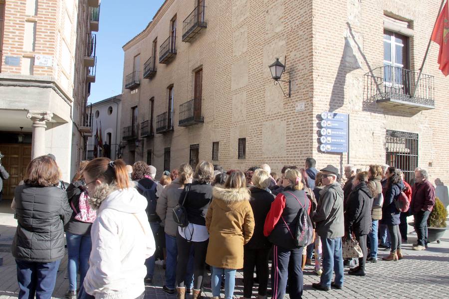 Concentración vecinal en el juicio por el crimel de Arévalo. 