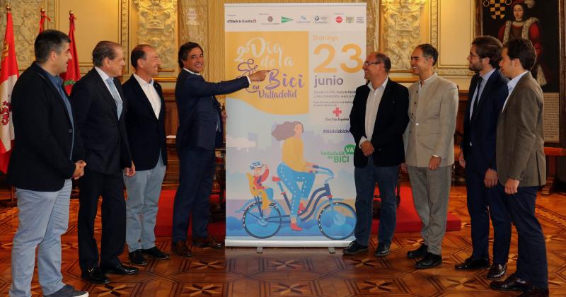 Fotos: Presentación del Día de la Bici en Valladolid