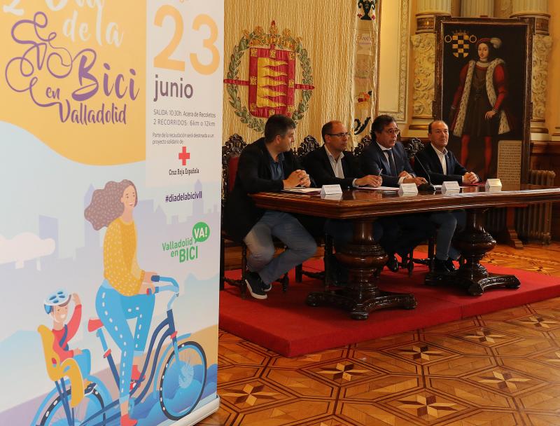 Fotos: Presentación del Día de la Bici en Valladolid