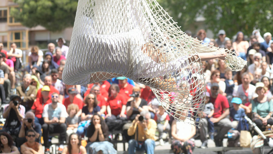 Circo Nuevo Fielato en la Plaza de la Universidad.