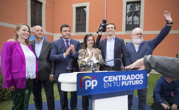 Pablo Casado, en Ávila. 