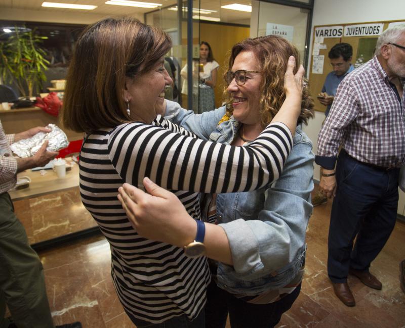 Fotos: Reacción de los candidatos a la Alcadía de Valladolid tras conocer los resultados